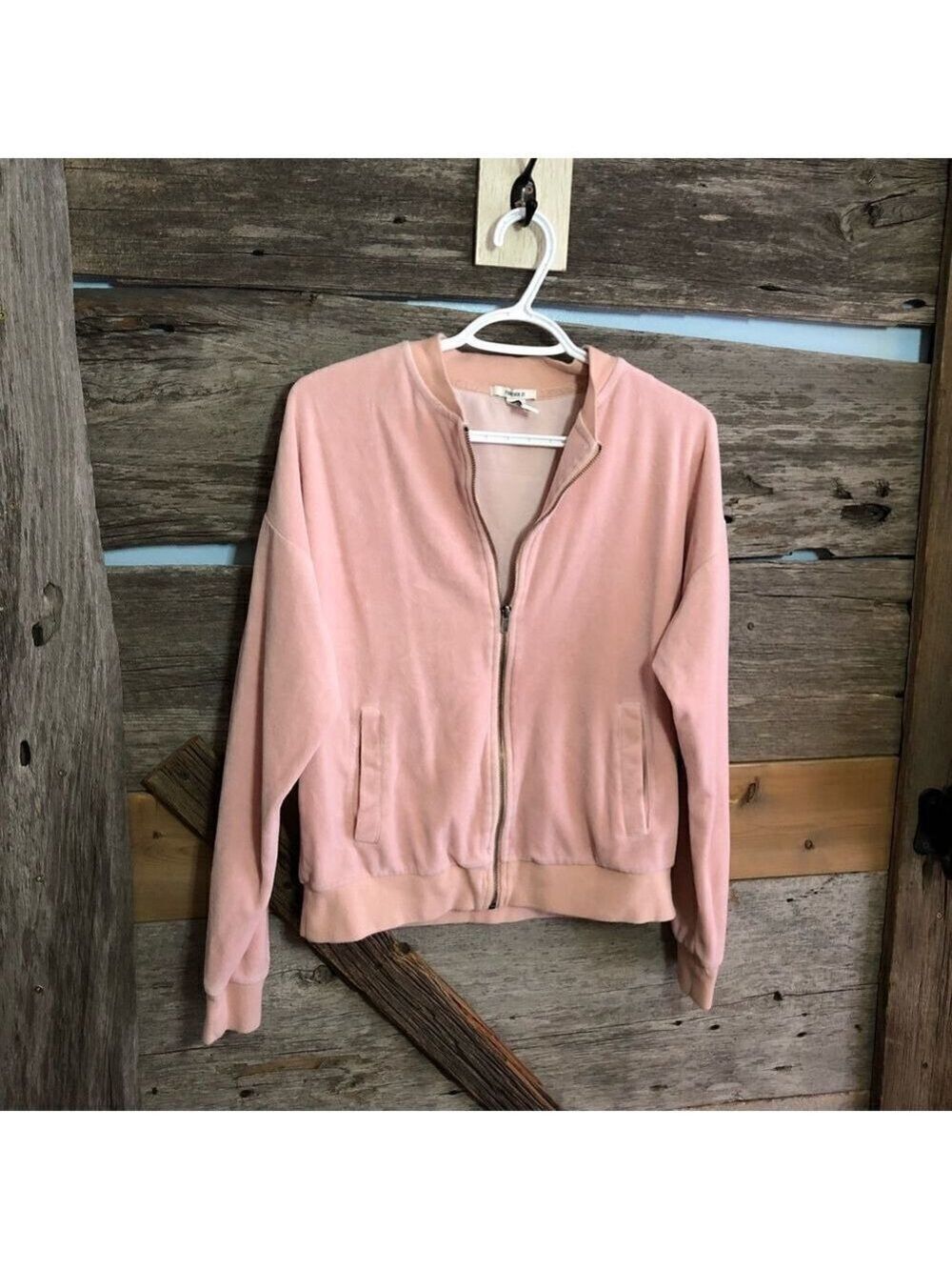 forever 21 Size Large Pink Valour Sweater Jacket